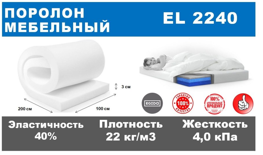 Поролон для дивана