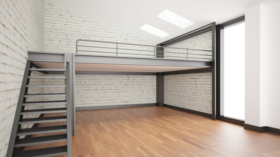 Антресольный этаж в гараже