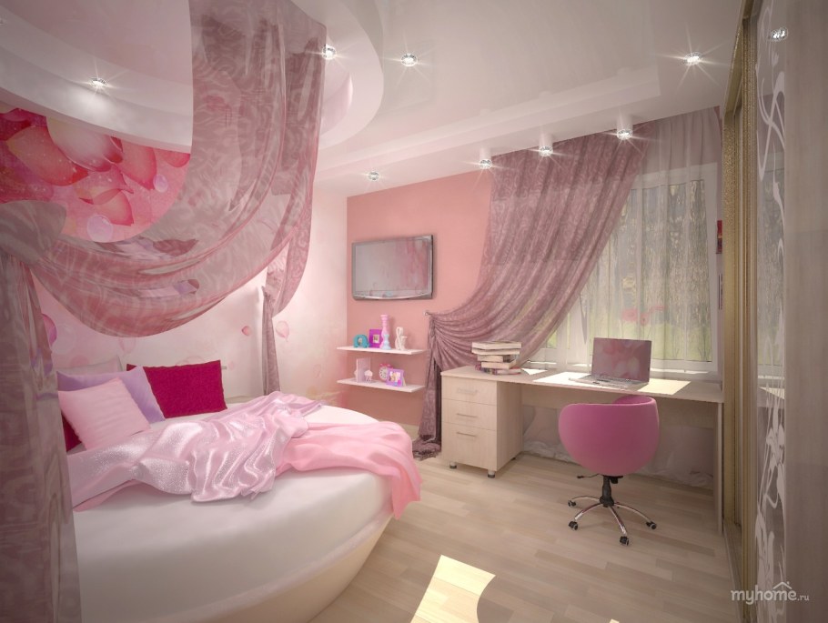 Комната для девочки подростка