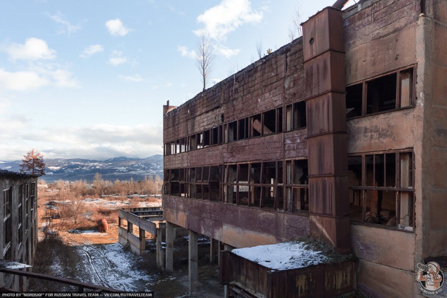 Заброшенный завод Чернобыль
