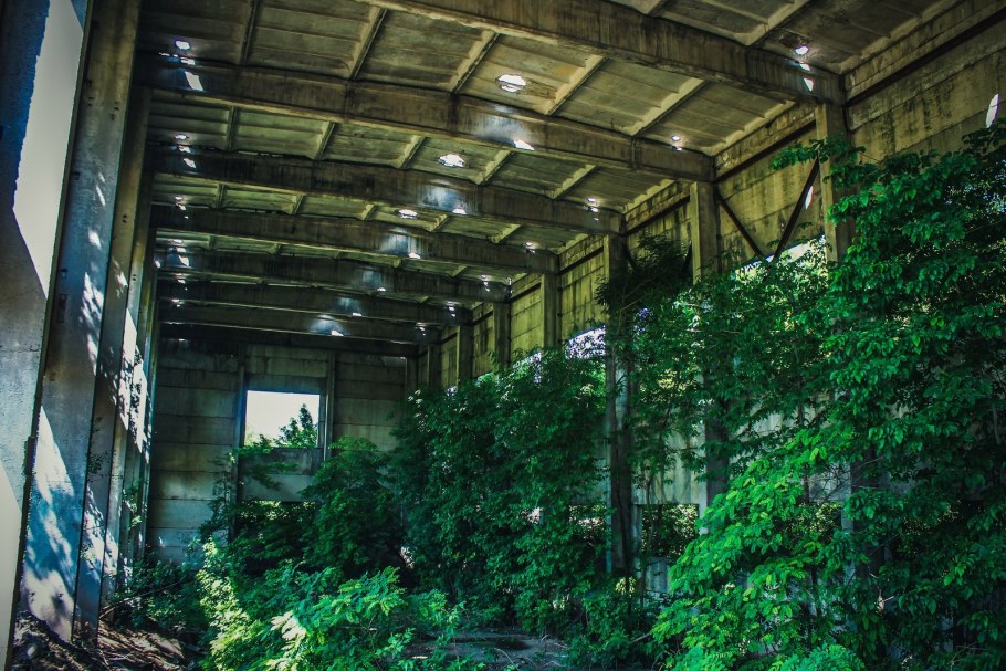 Заброшенный сталелитейный завод США