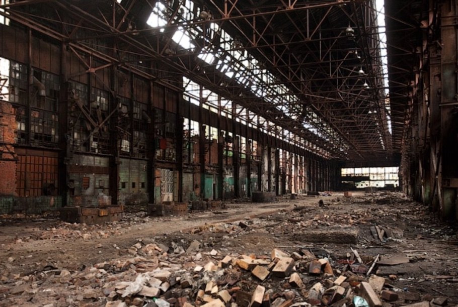 Заброшка завод Россия