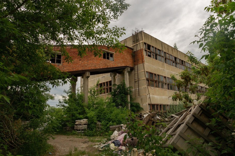 Заброшенный тракторный завод во Владимире
