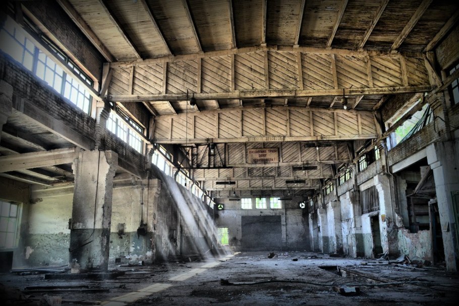 Заброшеные заводы СССР
