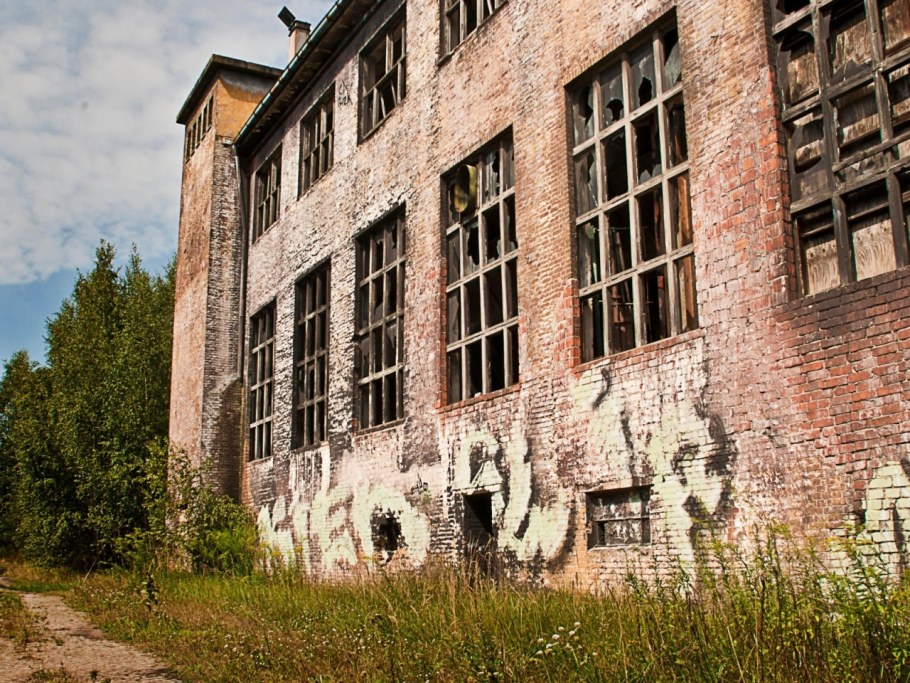 Заброшенный завод Паккард