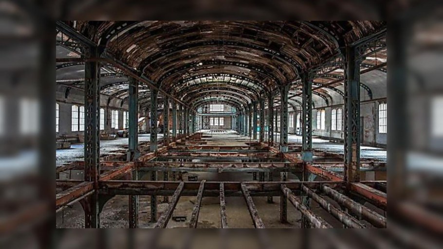 Заброшенный завод Калитвасельмаш