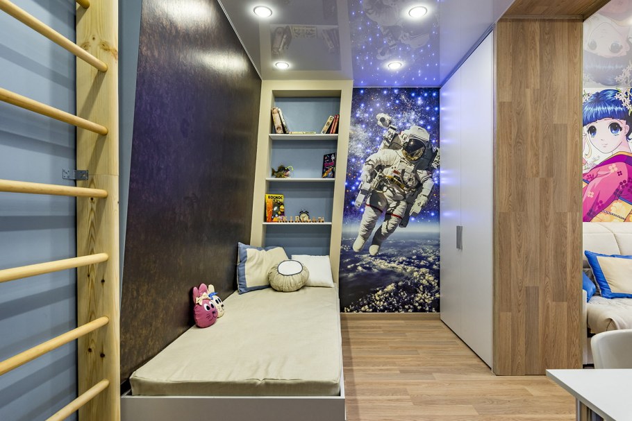 Детская в пастельных тонах