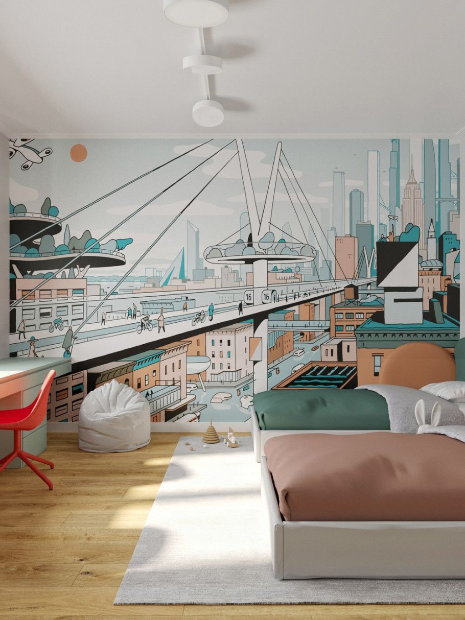 Цветовая гамма для детской комнаты