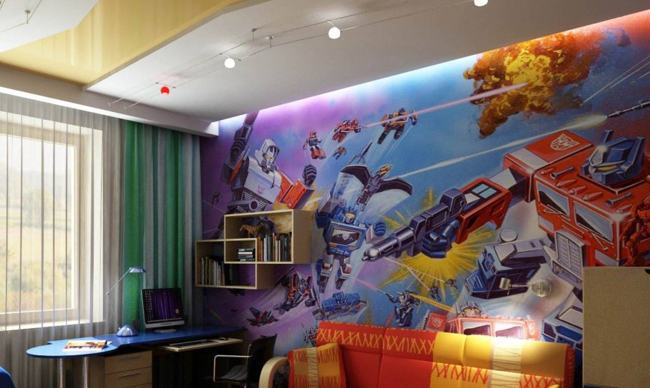 Интерьер комнаты для мальчика 3 лет