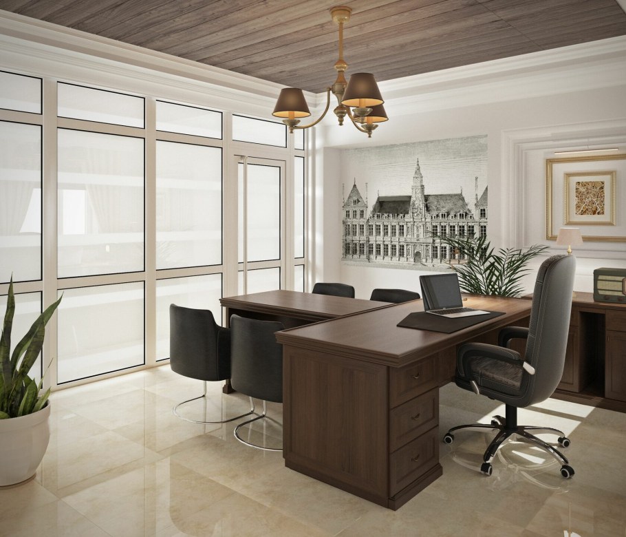 Стильный кабинет руководителя