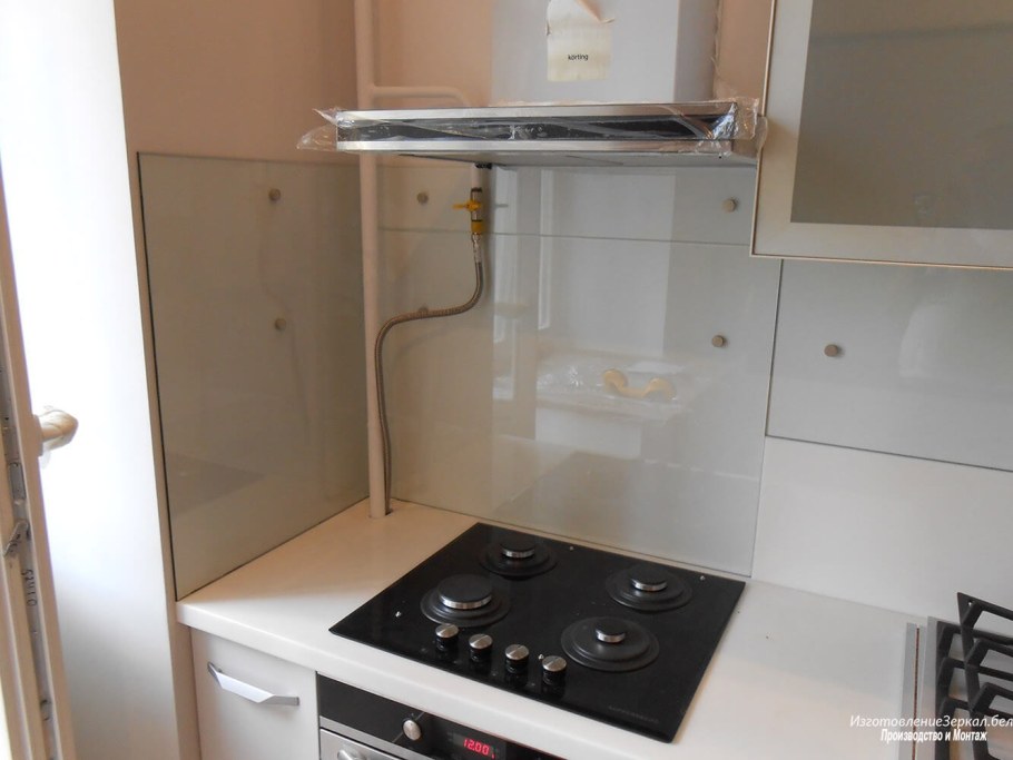 Экран для варочной газовой панели