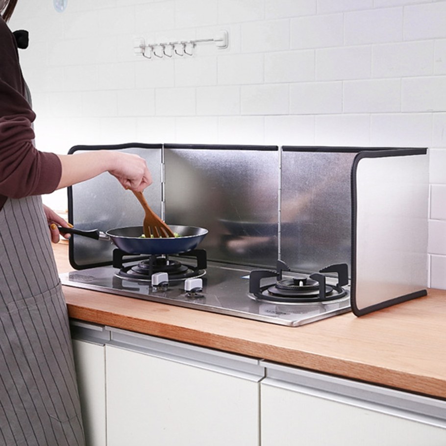 Защитный экран для плиты от брызг