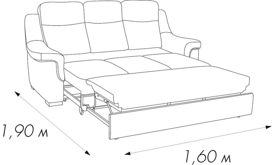 Эконом мебель Белгород диван релакс