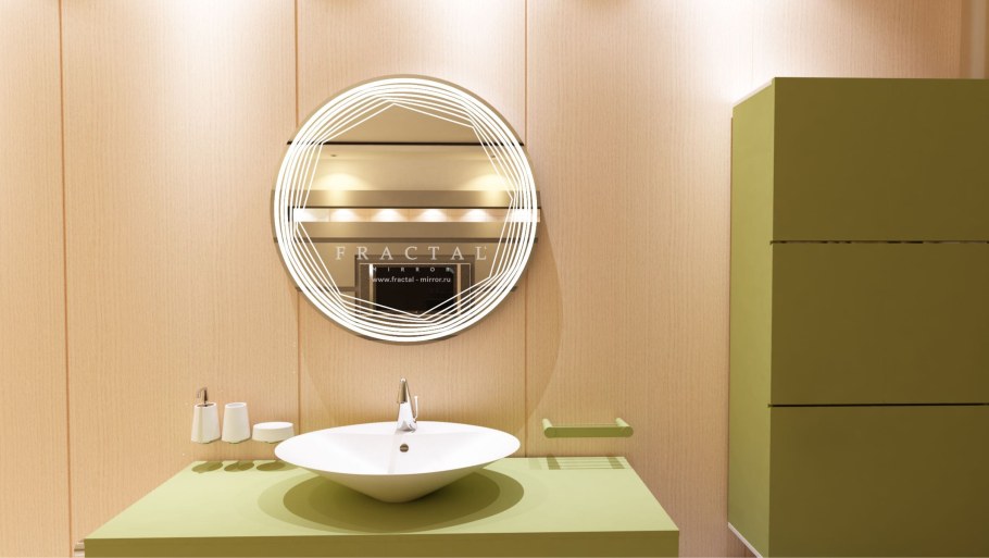 Зеркало с led подсветкой "ева премиум" 500х1200мм