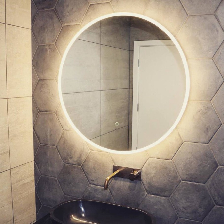 Зеркало Оникс 80 led круглое