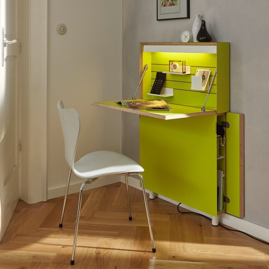 Встроенные шкафы с рабочим местом