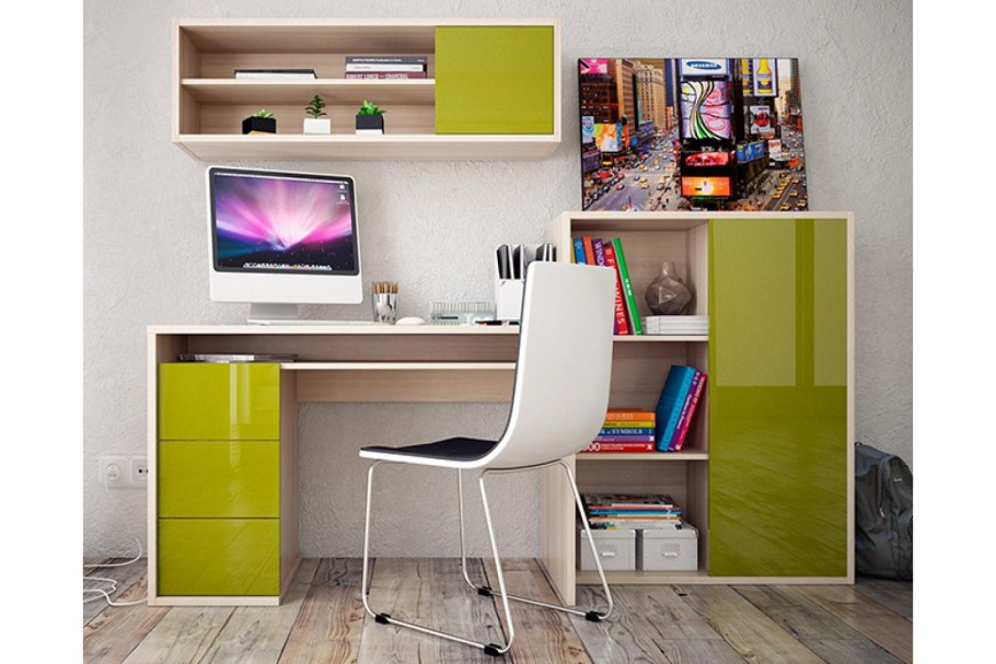 Письменный стол со шкафом