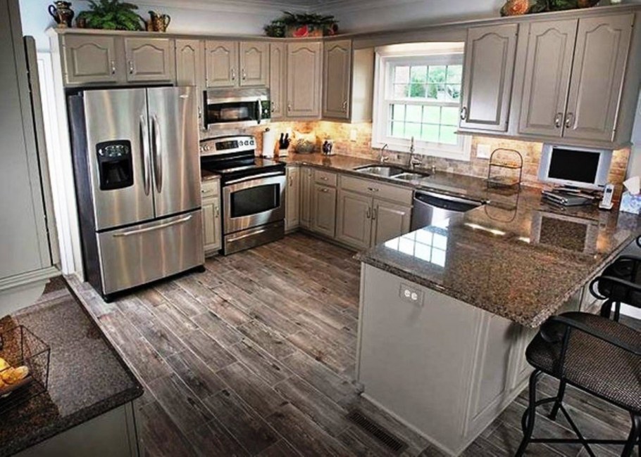 Маленькие кухни с островом