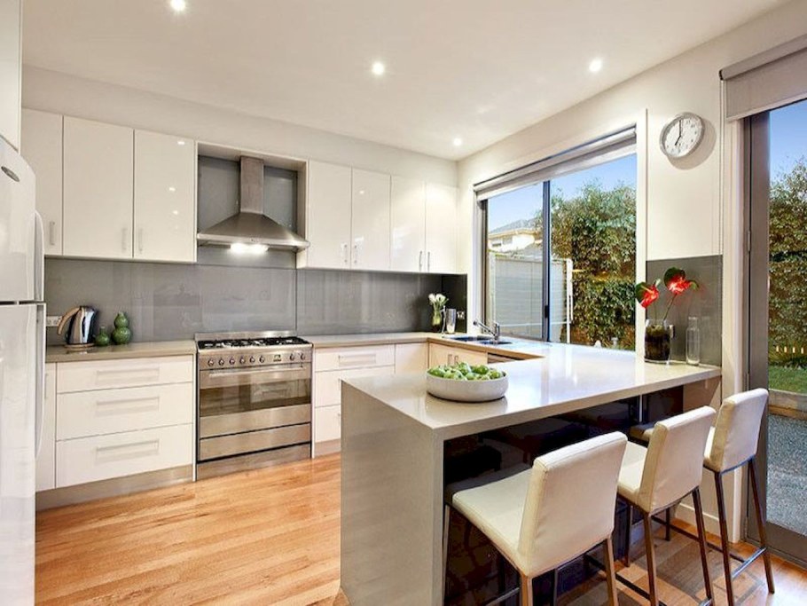 Узкая длинная кухня планировка