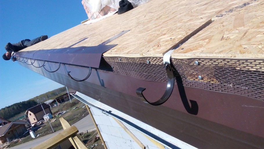 J-фаска ( Ветровая, карнизная планка металл