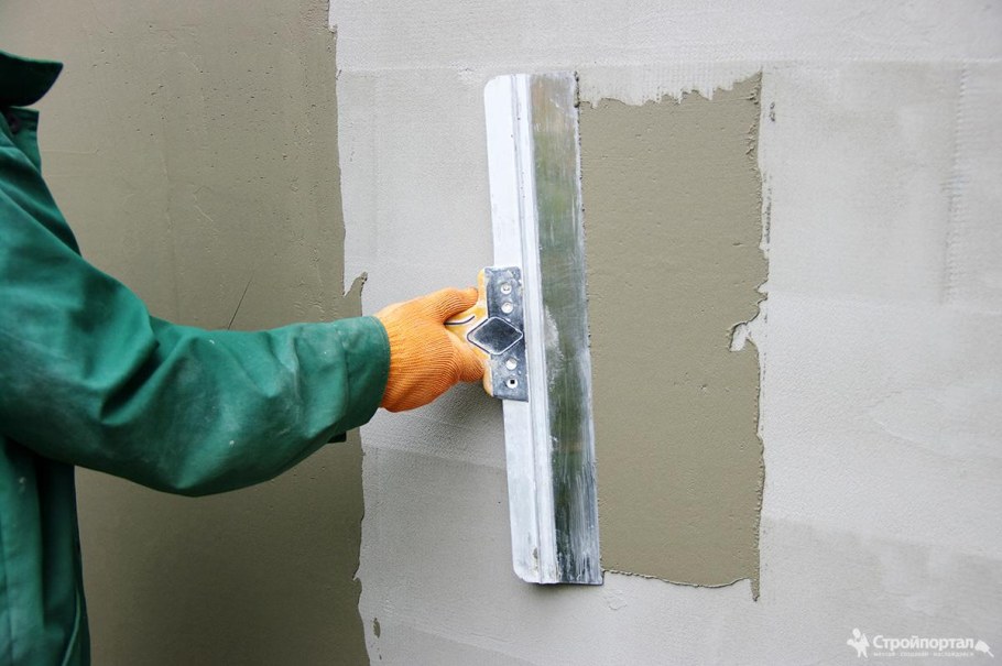 Шпаклевка стен