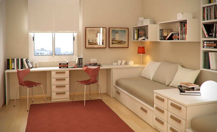 Детская комната для двоих школьников