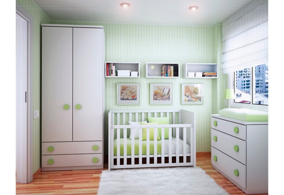 Маленькая детская для новорожденного