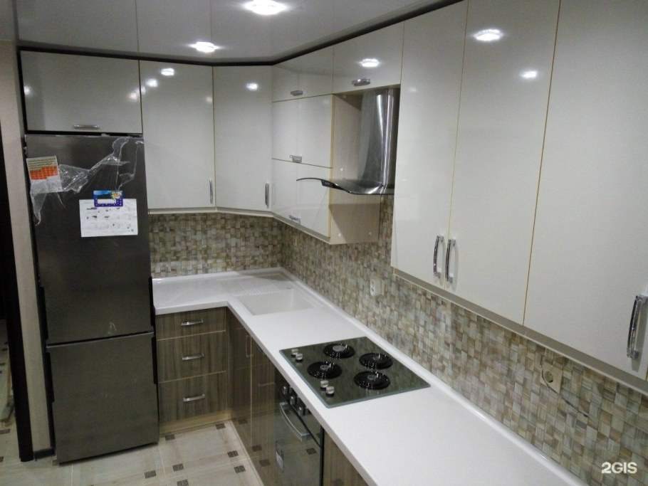 Кухонный гарнитур с котлом