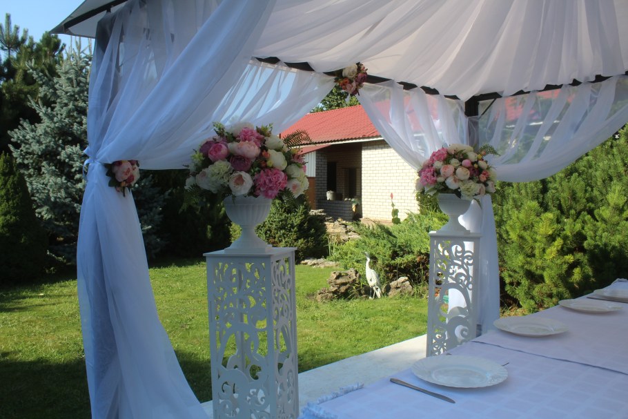 Украшение беседки