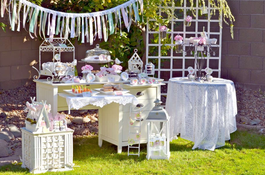 Кэнди бар в стиле шебби Шик