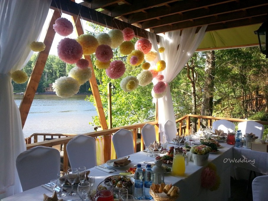 Украшение беседки на день рождения