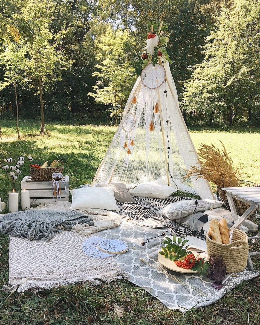  Вигвам бохо рустик