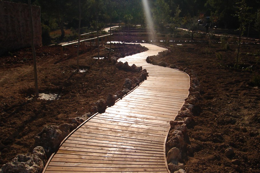 Деревянные дорожки