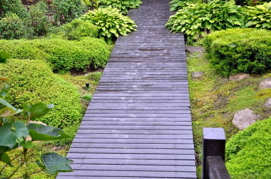 Деревянные дорожки