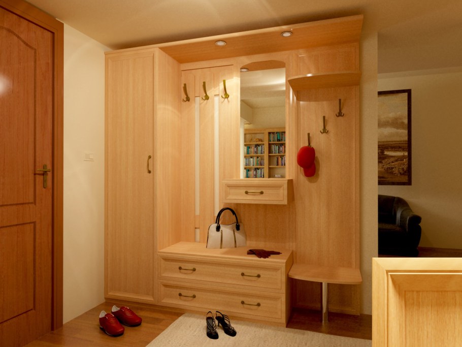 Прихожая на даче