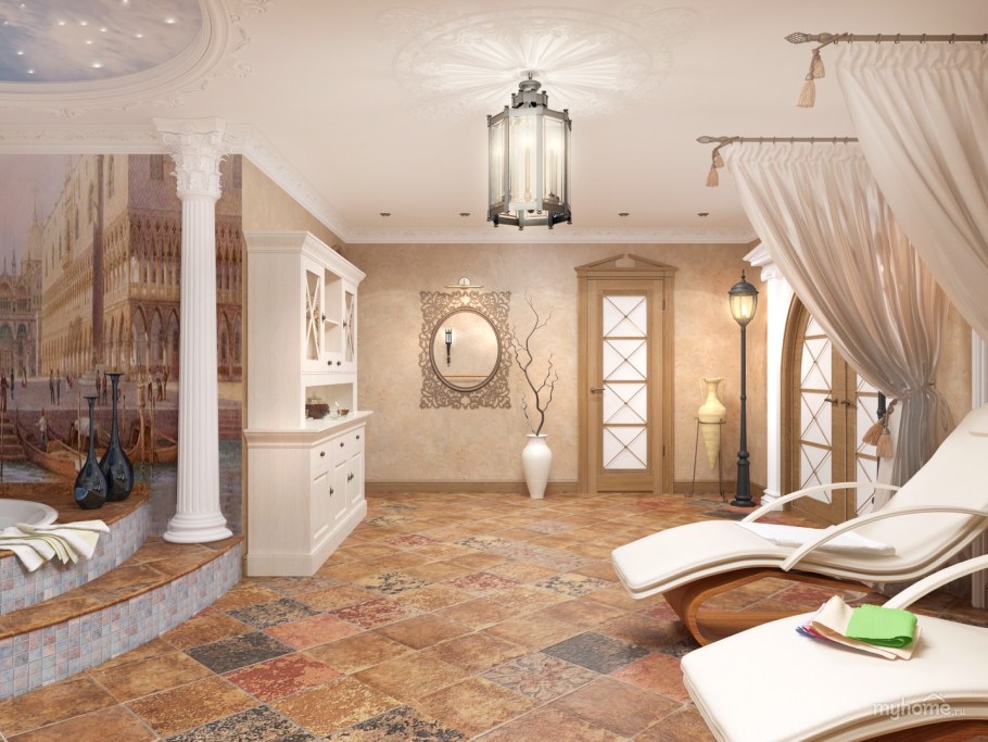 Коридор в стиле Венеция