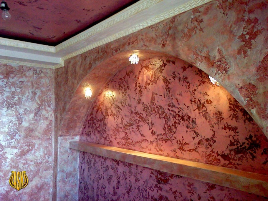 Декоративная отделка стен и потолков