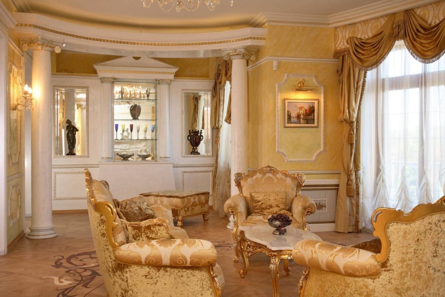 Венецианское Барокко интерьер