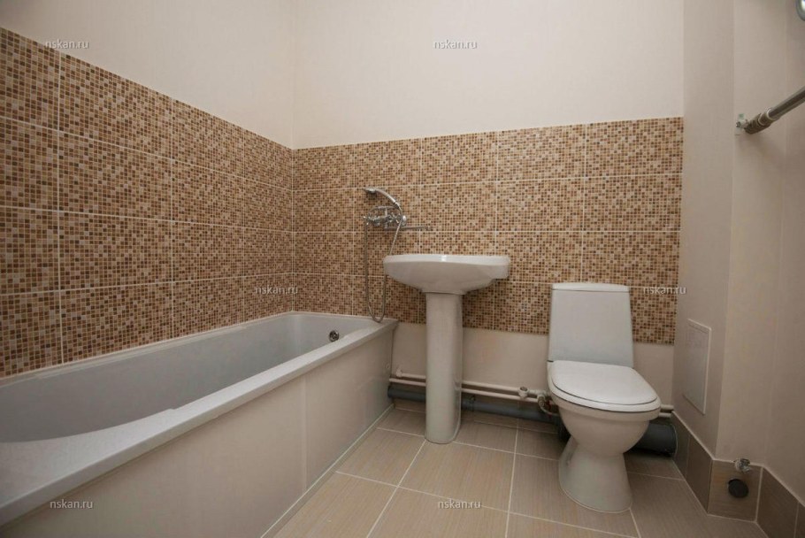 Отделка санузла от застройщика