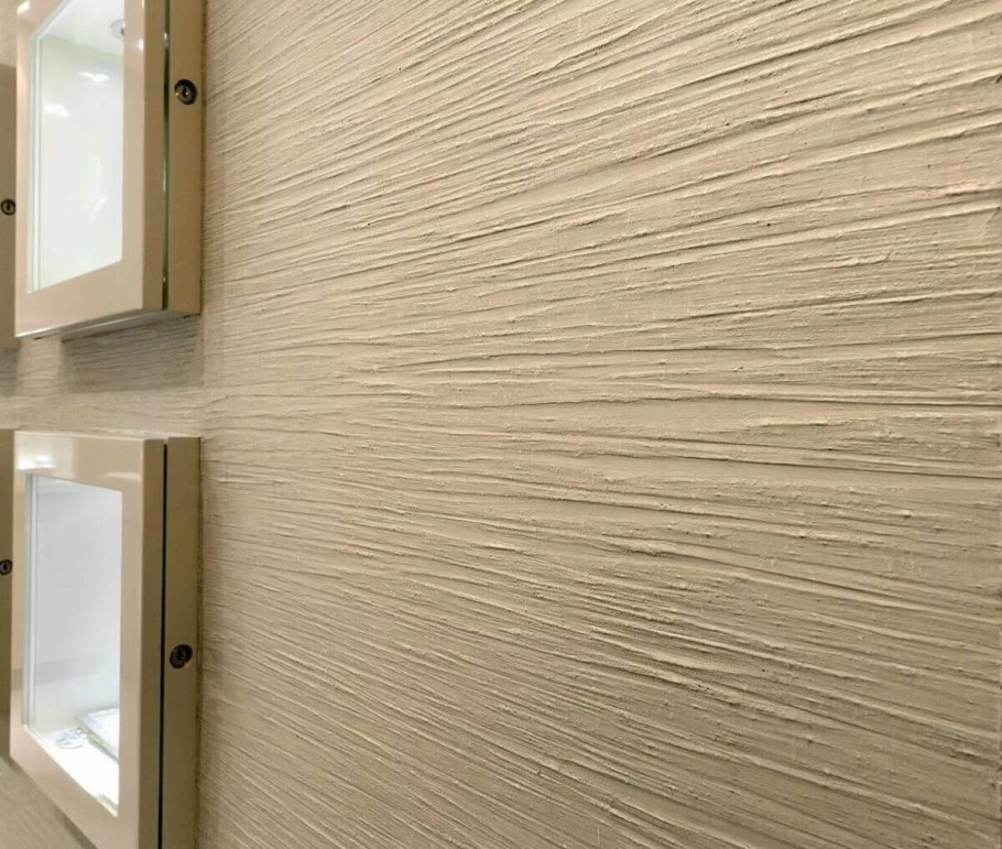 Декоративная штукатурка на кухне