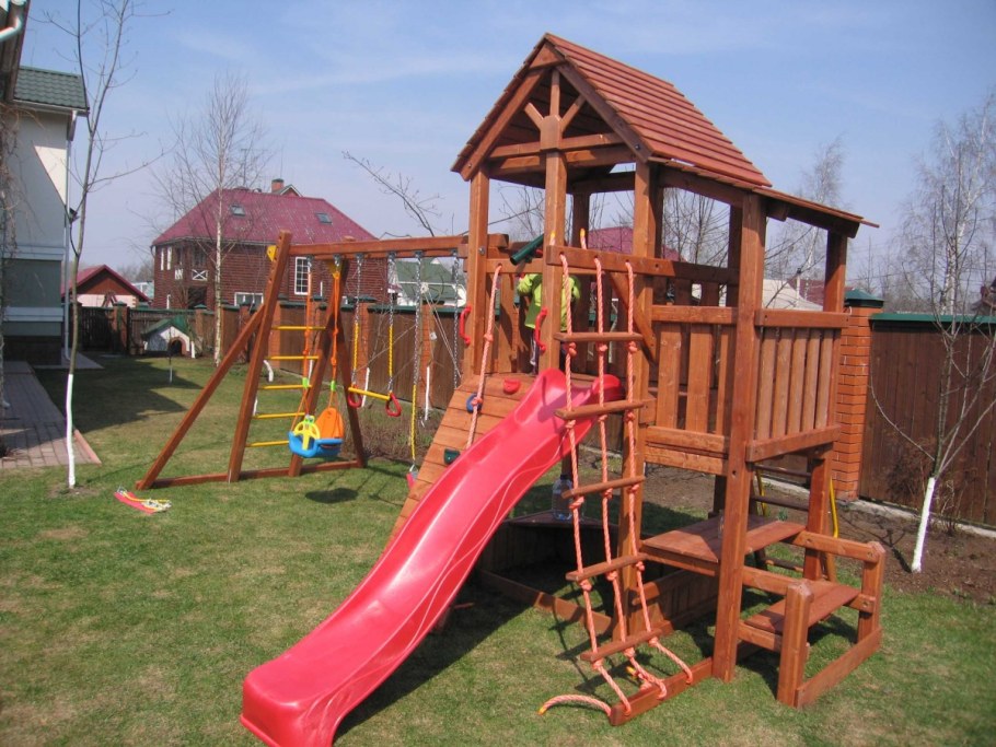 Детские площадки своими руками