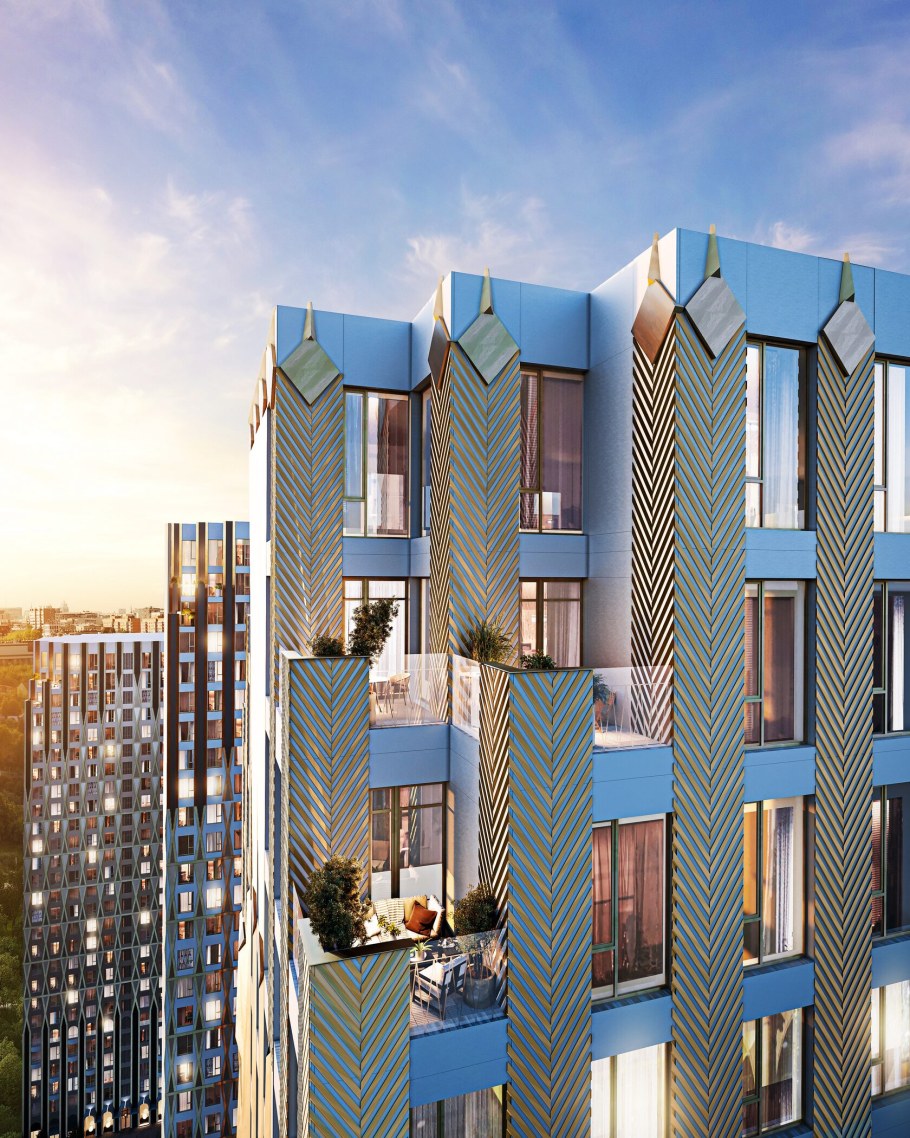 Многоквартирные дома в Англии