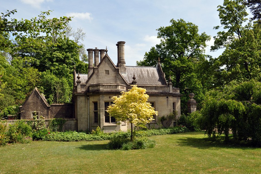 Поместье сад фон Англия 19 века