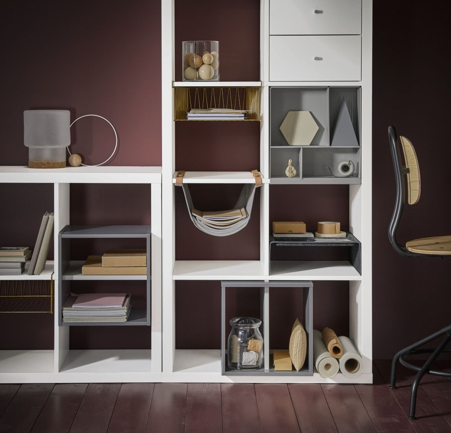 Стеллаж икеа каллакс куб