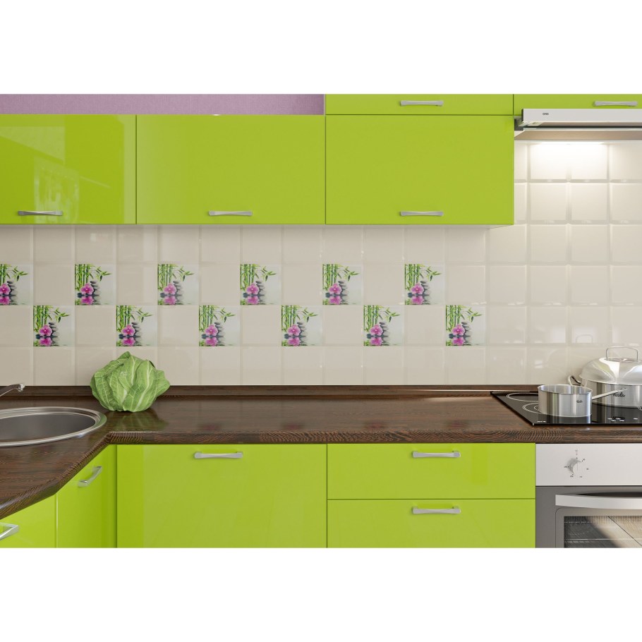 Плитка настенная Kerabel «Порто», 15x15 см, 1.035 м2, цвет белый