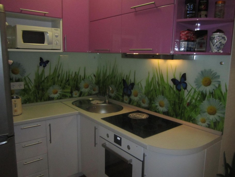 Фартуки для кухонного гарнитура в Леруа