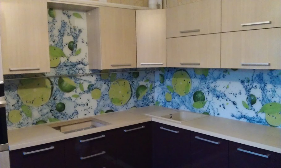 Кухонный фартук из пластика Леруа