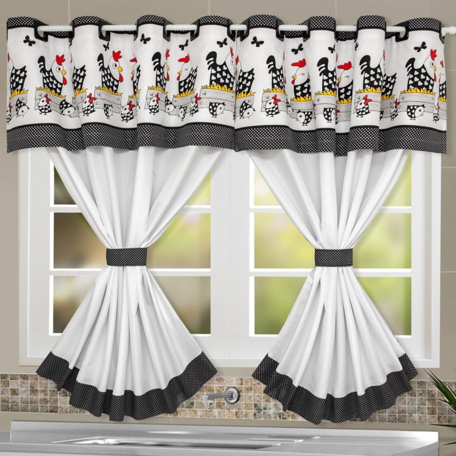 Шторы на кухню из остатков