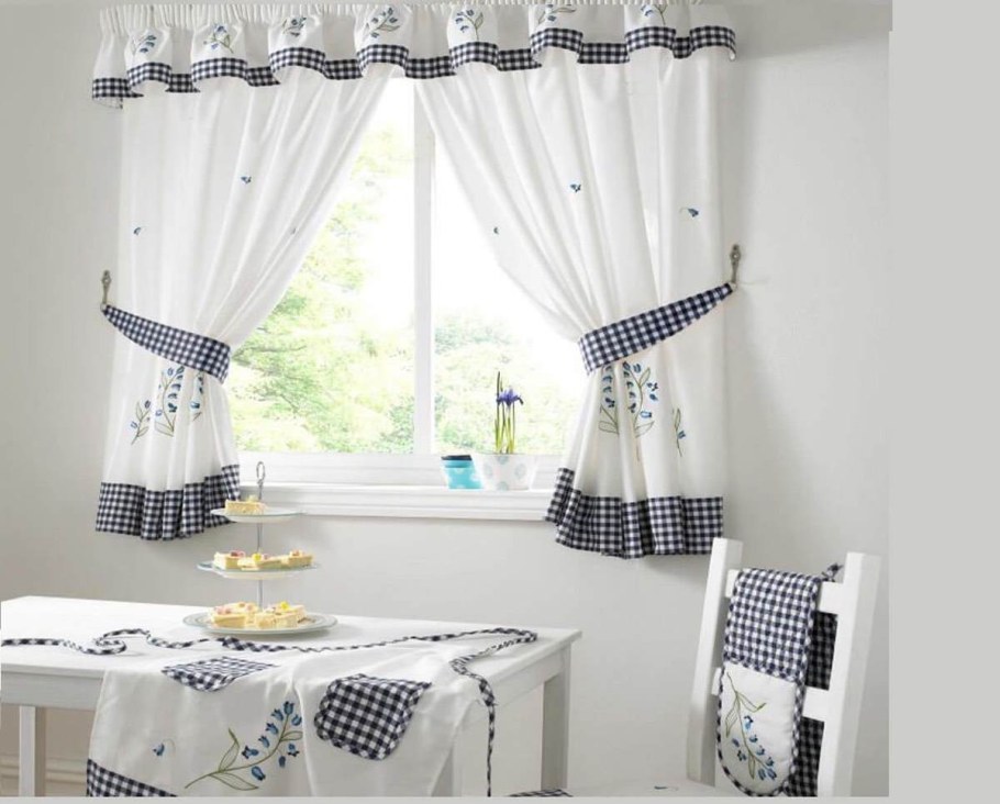 Шторы в деревенском стиле