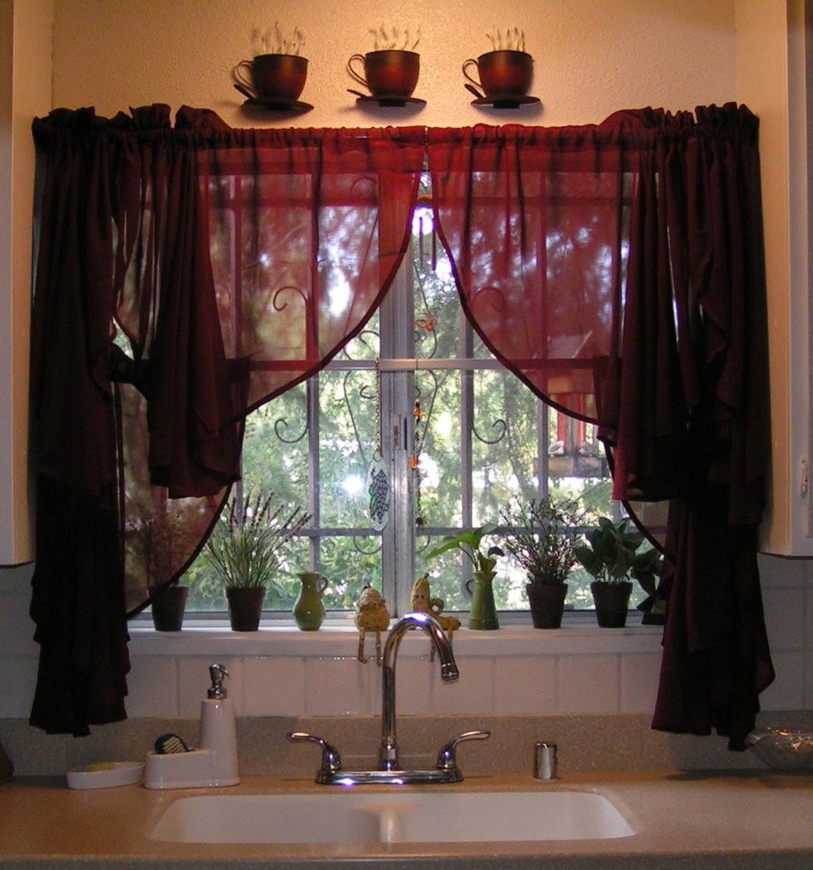 Шторы в деревенском стиле